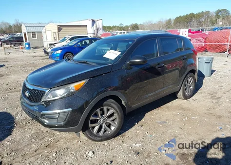 2015 Kia Sportage Lx из США, поврежденный, VIN KNDPB3AC6F7787460